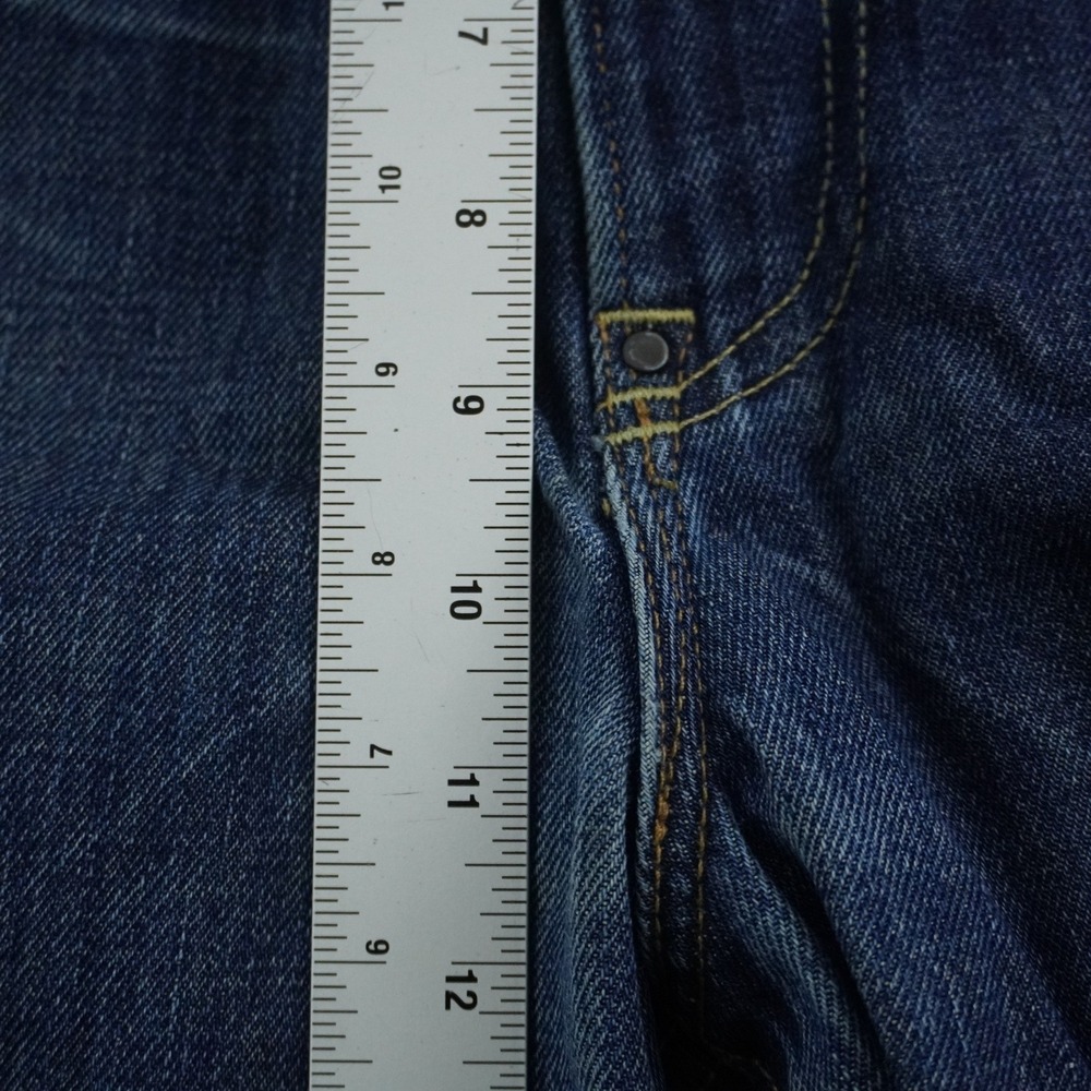 Polo Ralph Lauren Jeans Mens 36x30 Blue Straight Leg Vintage 67 Denim - Picture 9 of 13